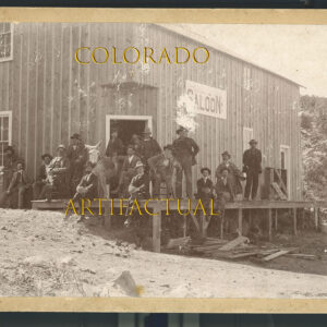 Dawson Saloon, Dawson City, Colorado, 1898 photograph