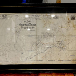 MAP OF OURAY GOLD BELT, OURAY COUNTY, COLORADO, 1890.