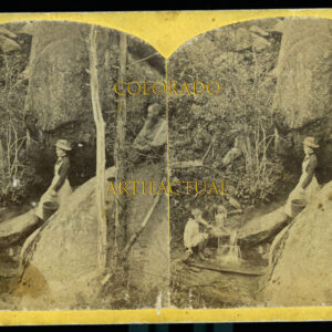 McCREERY'S SPRING #31 J. R. RIDDLE'S SERIES OF VIEWS OF ESTES PARK, COLORADO photographs 1880