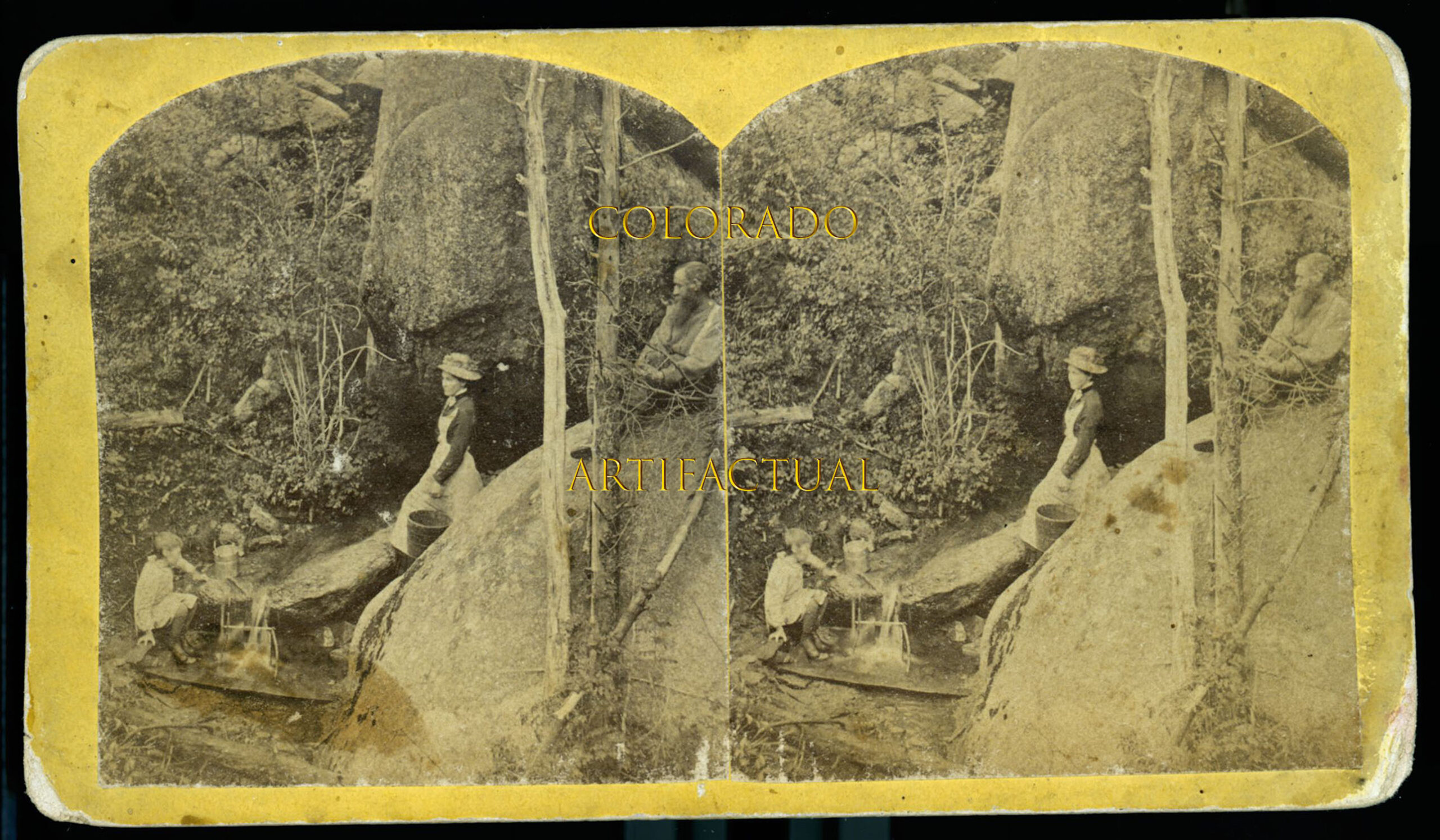 McCREERY’S SPRING #31 J. R. RIDDLE’S SERIES OF VIEWS OF ESTES PARK, COLORADO photographs 1880