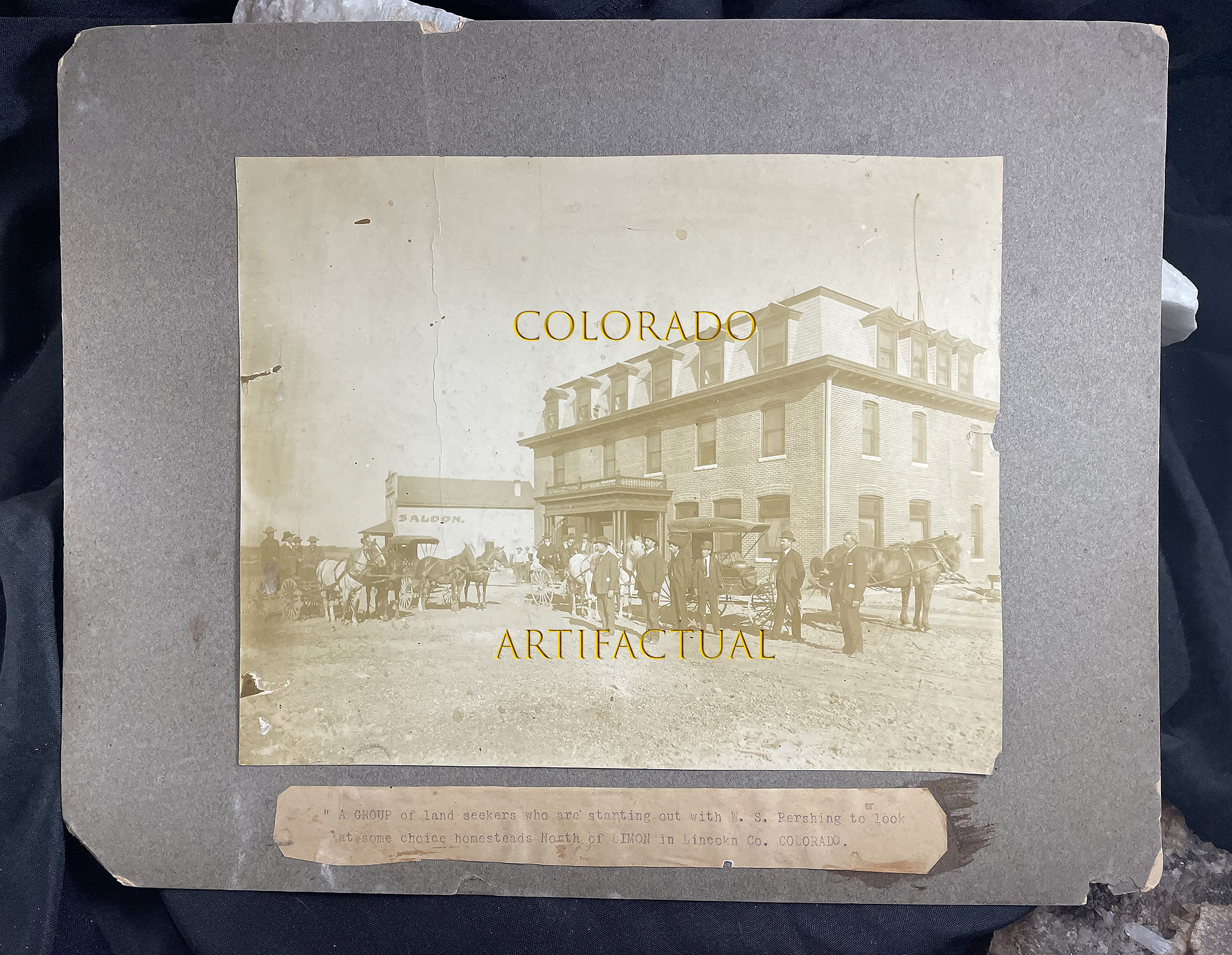 LIMON COLORADO LINCOLN COUNTY LAND SEEKERS photograph 1885