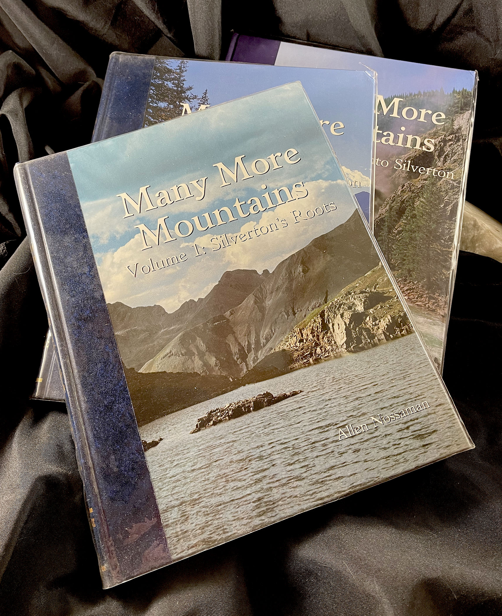 MANY MORE MOUNTAINS by Allen Nossaman 3-volume set Silverton Colorado history signed first editions