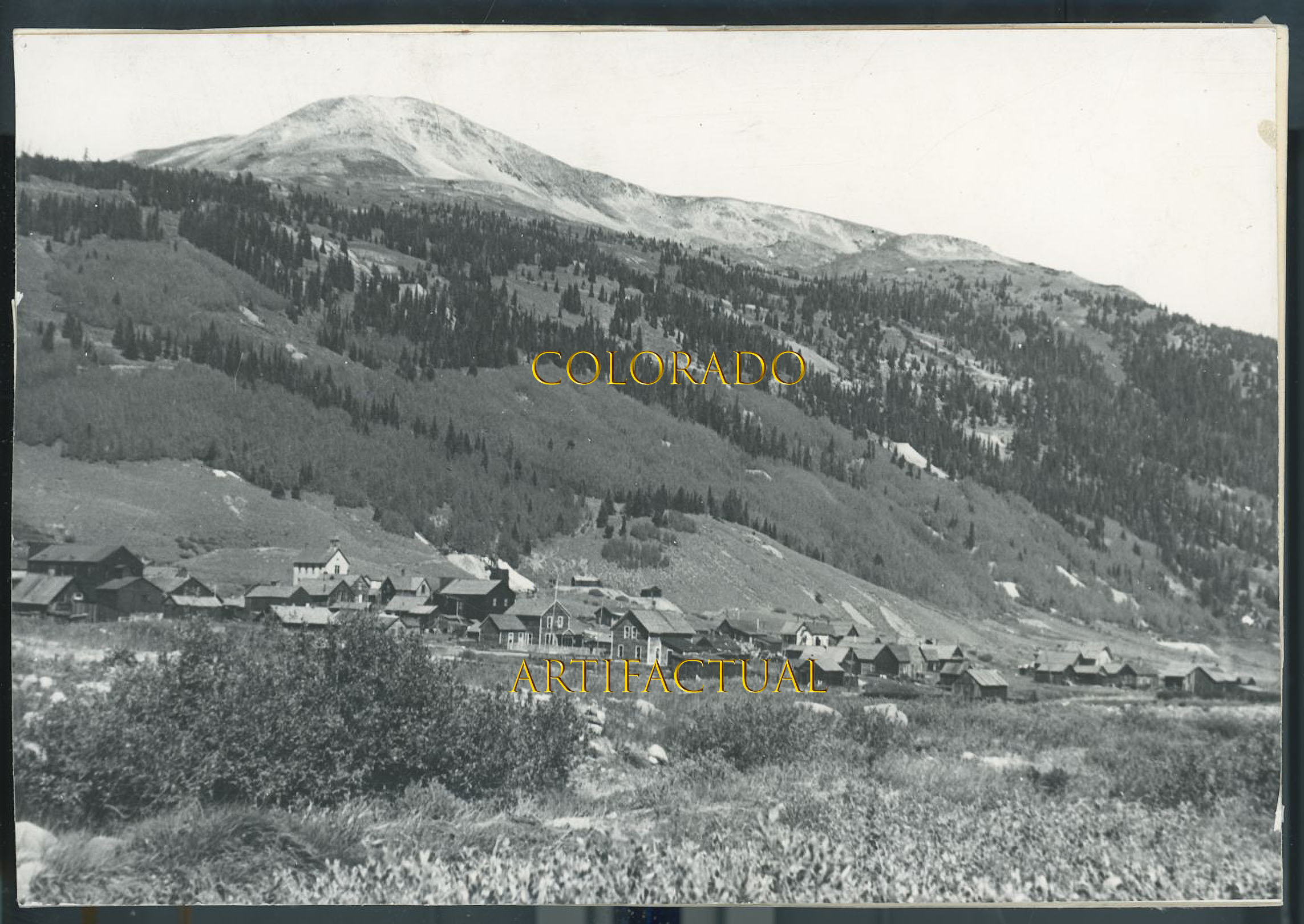 Town of Kokomo Ten-Mile District Summit County Colorado photograph 1938