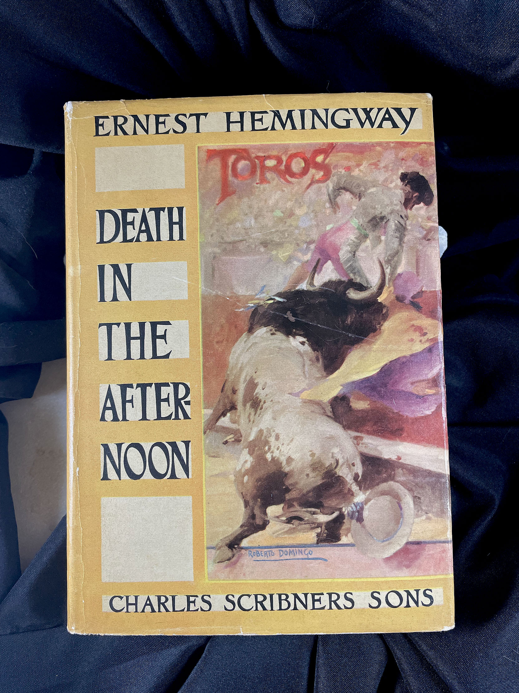 ERNEST HEMINGWAY inscribed first edition DEATH IN THE AFTERNOON 1 of 10 for SCRIBNERS 1932