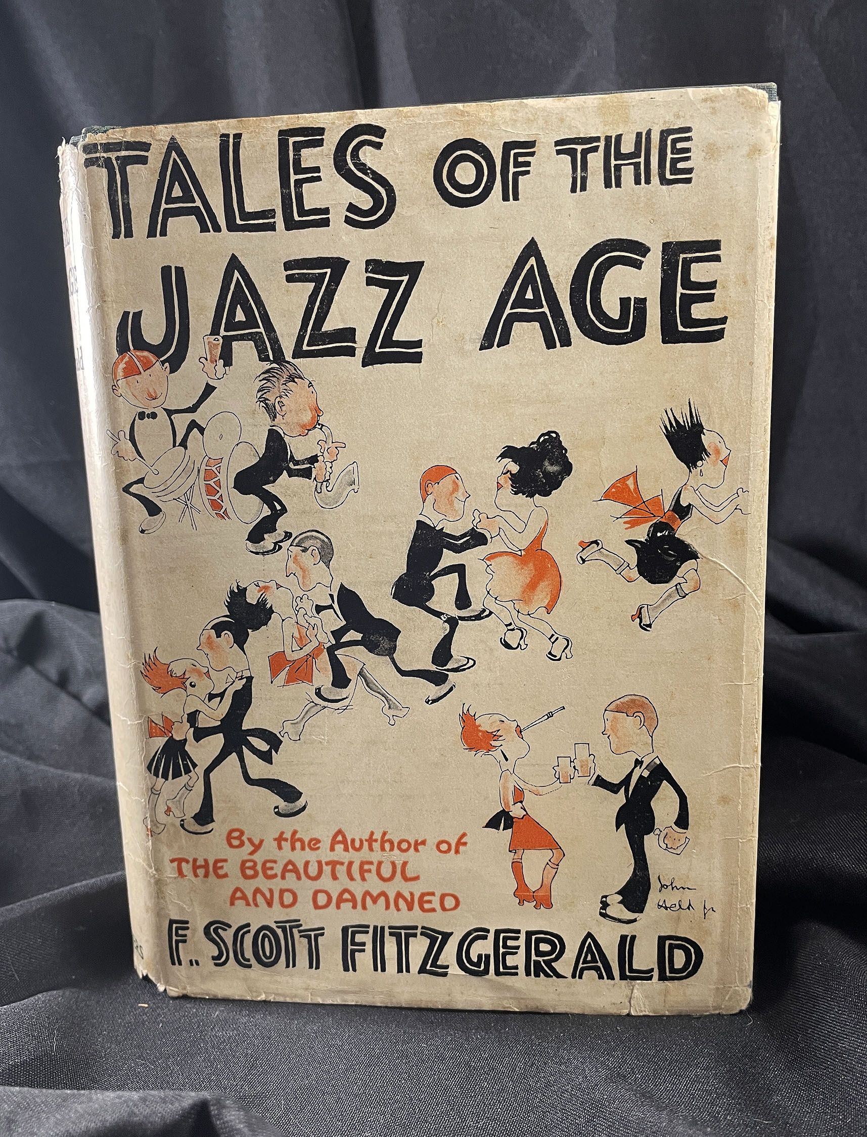 F SCOTT FITZGERALD first edition first printing original dust jacket TALES OF THE JAZZ AGE 1922