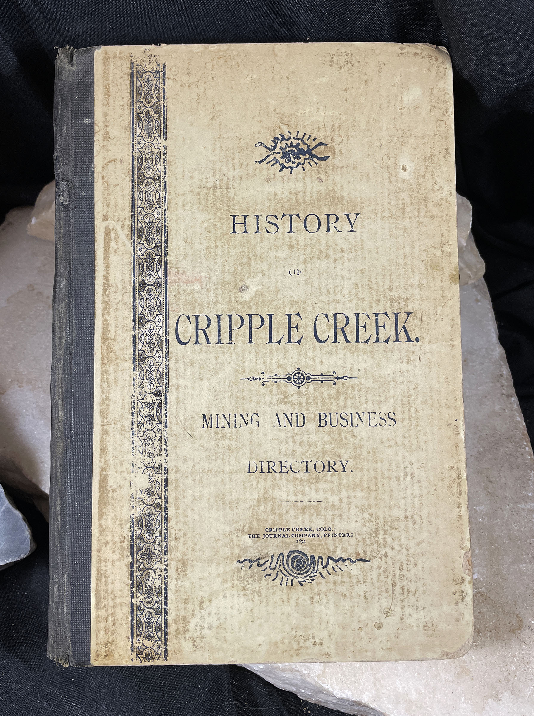 CRIPPLE CREEK HISTORY & BUSINESS DIRECTORY COLORADO 1894
