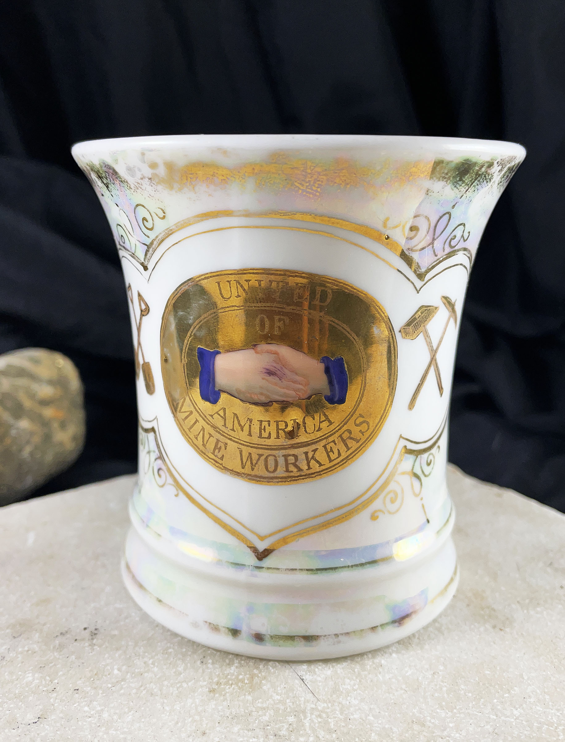 UNITED MINE WORKERS OF AMERICA Brotherhood cup 1900