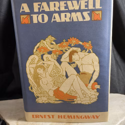 A FAREWELL TO ARMS inscribed by Ernest Hemingway to Gus Edwards 1929 first edition