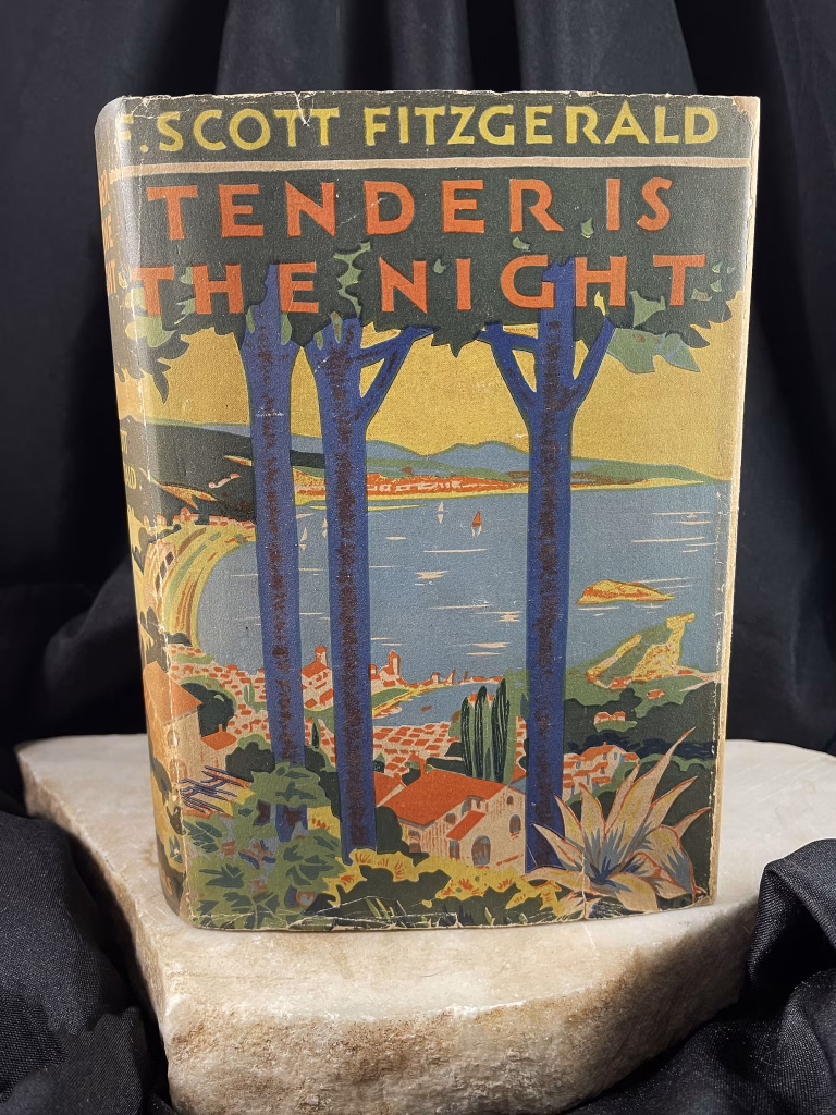 F. SCOTT FITZGERALD first edition first printing TENDER IS THE NIGHT first state dust jacket 1934