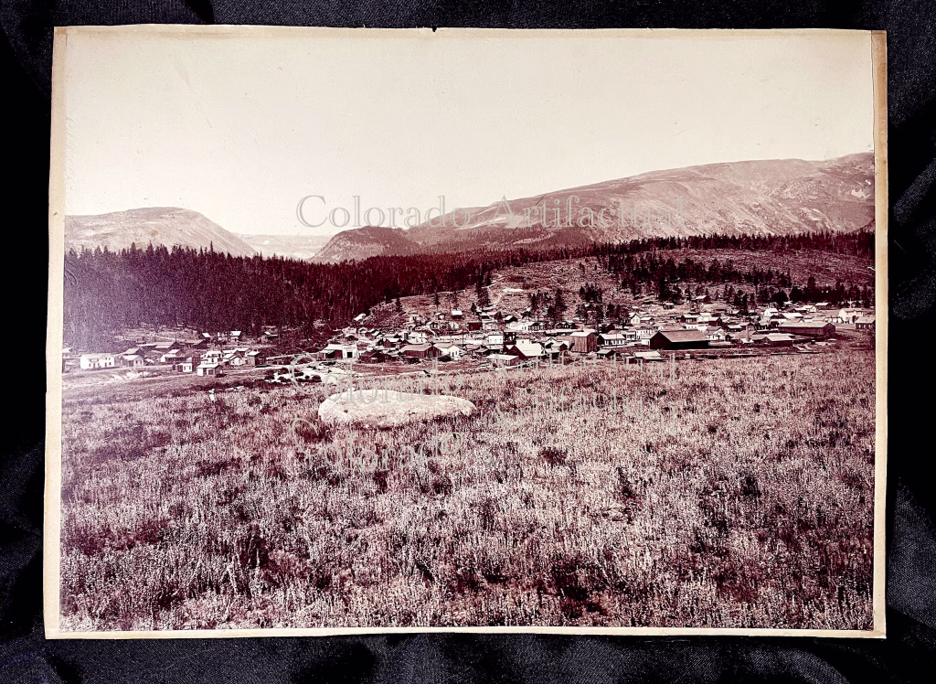 T. C. Miller stereoview of Alma, Colorado, 1889